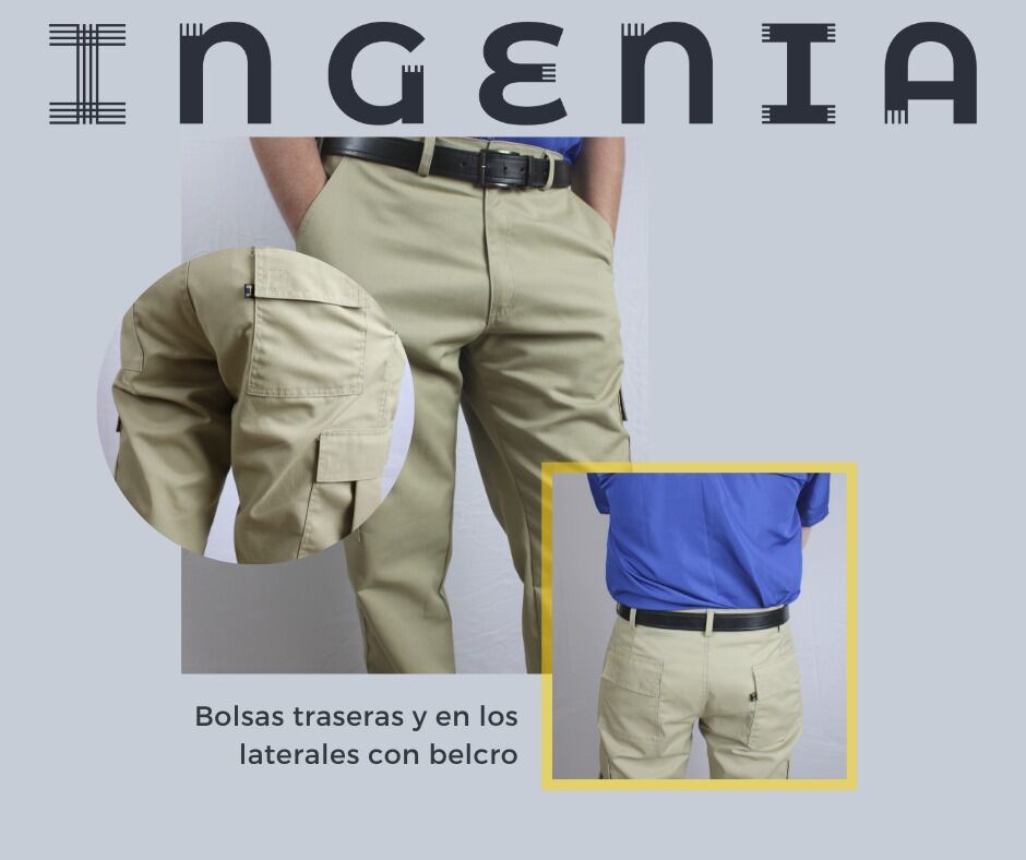 Pantalón cargo corporativo