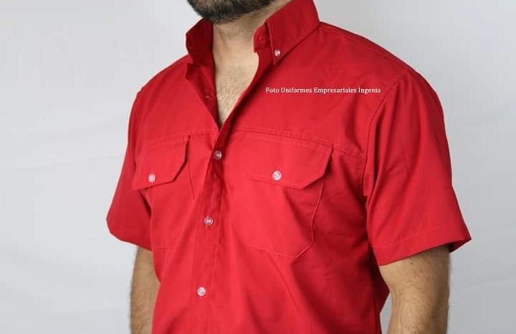 Camisa Columbia - Rojo clásico